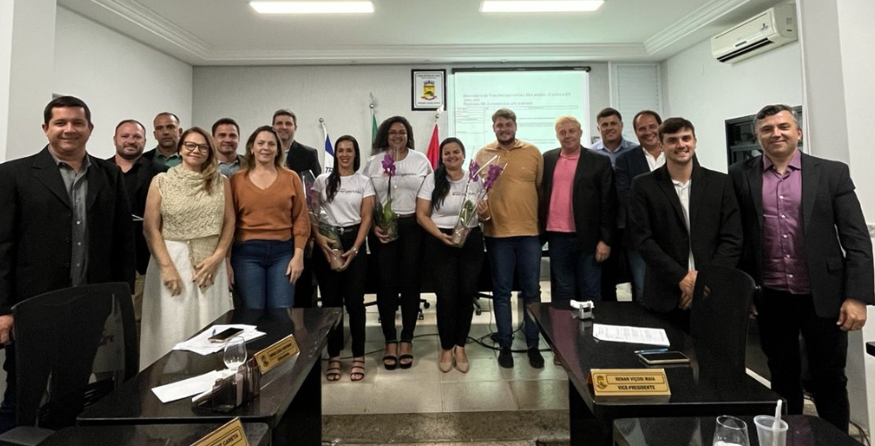 Palestra com Centro Margarida que abordaram o tema 