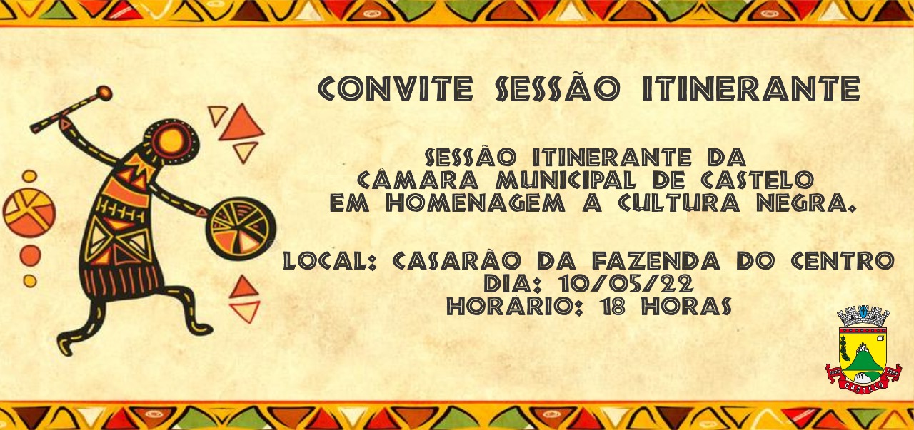 Convite Sessão Itinerante