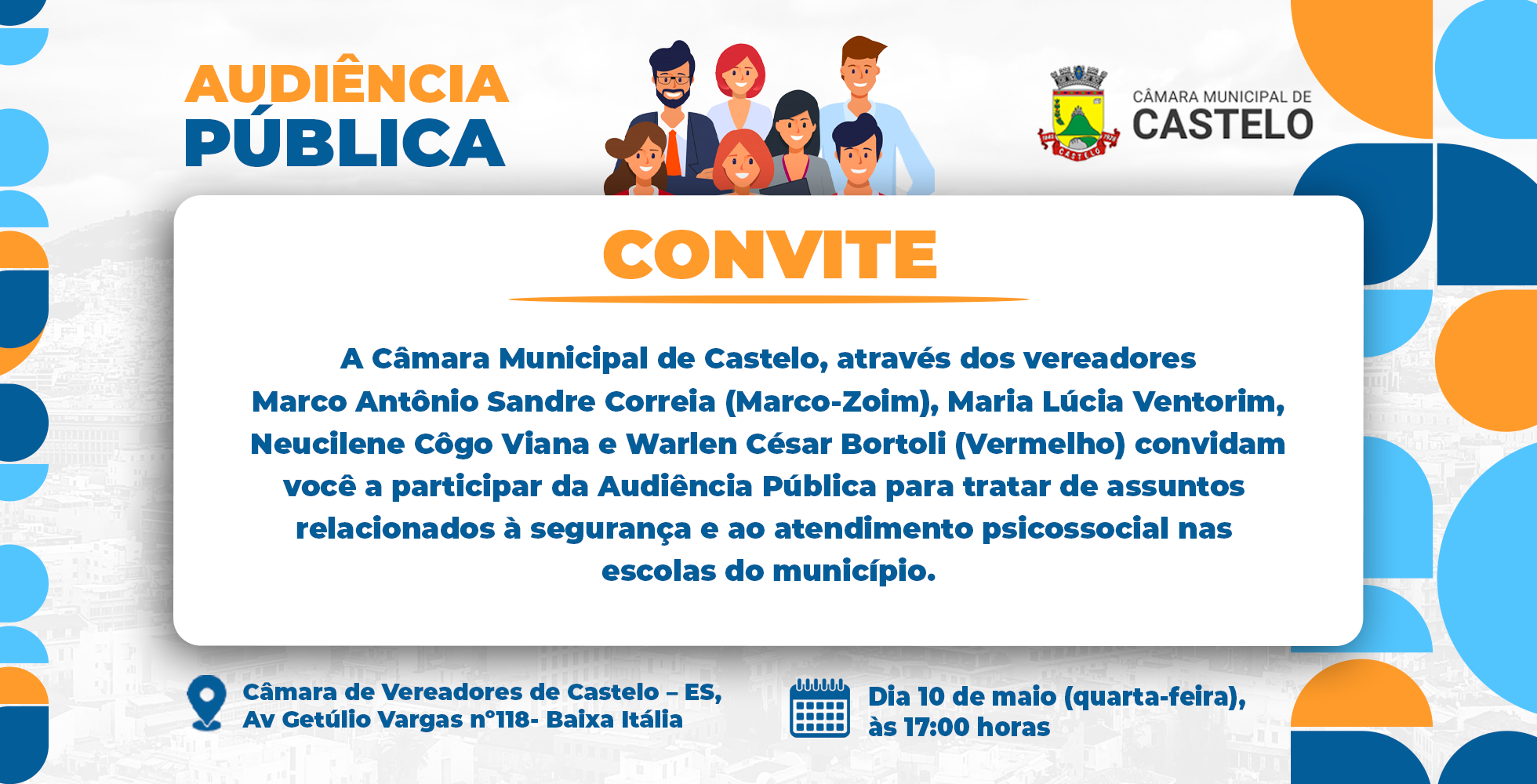 Convite Audiência Pública 